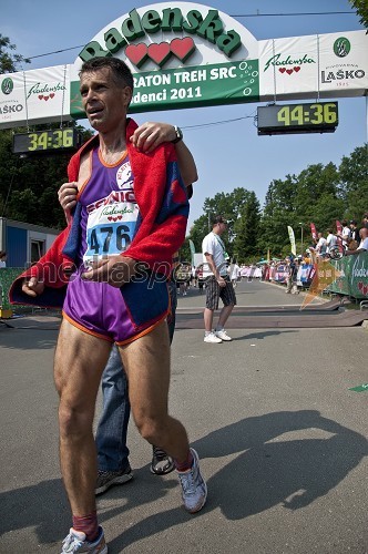 Robert Lendaro, zmagovalec v teku na 10 km