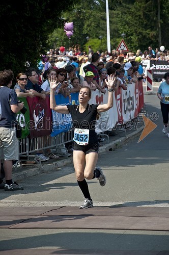 Irena Erjavec, 3. mesto v teku na 10 km