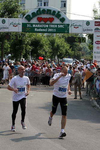 Gorazd Lenko in Jernej Čefarin, tek na 10 km