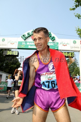 Robert Lendaro, zmagovalec v teku na 10 km