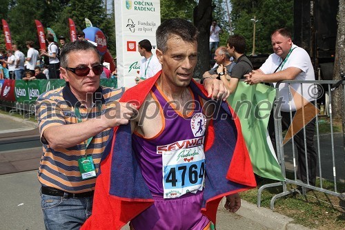 Robert Lendaro, zmagovalec v teku na 10 km