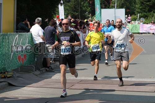 Robert Kraner, Blaž Horvat, Nejc Golob, tek na 10 km