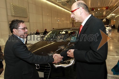 ... in Heinz Slesak, direktor Porsche Slovenija d.o.o.
