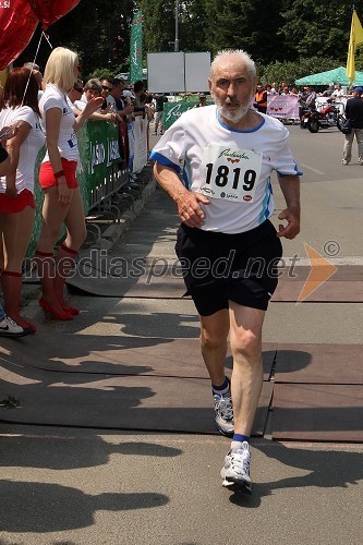 Boštjan Škorjak, tek na 21 km