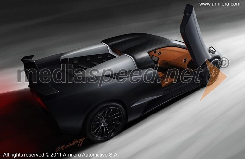 Arrinera Automotive - prve skice superšportnika