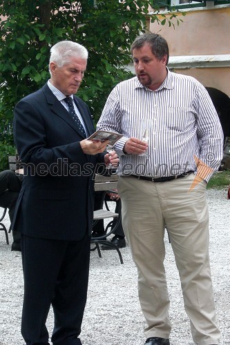 Prof. dr. Ludvik Toplak, predsednik Evropskega središča Maribor in Igor Jurišič