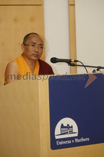 Geshe Ngawang Samten, prorektor na Centralni univerzi za tibetanske študije