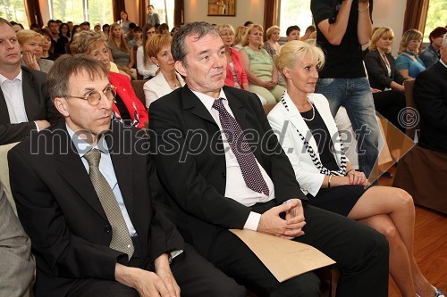 ..., prof. dr. Robert Leskovar, Fakulteta za organizacijske vede UM in Patricija Jankovič, predsednica programskega odbora konference
