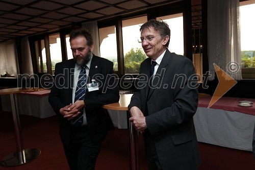 Prof. dr. Gorazd Meško, dekan Fakultete za varnostne vede ter prof. dr. Danijel Rebolj, rektor Univerze v Mariboru