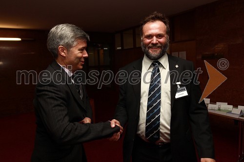 Janko Goršek, generalni direktor policije ter prof. dr. Gorazd Meško, dekan Fakultete za varnostne vede