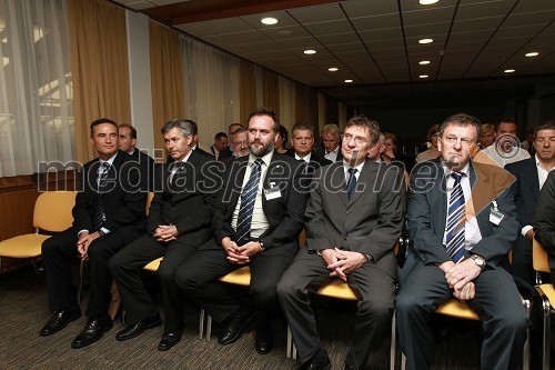 ..., Janko Goršek, generalni direktor policije, prof. dr. Gorazd Meško, dekan Fakultete za varnostne vede, prof. dr. Danijel Rebolj, rektor Univerze v Mariboru ter prof. dr. Anton Dvoršek, Fakulteta za varnostne vede