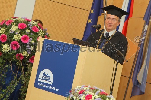 Prof. dr. Danijel Rebolj, rektor Univerze v Mariboru	