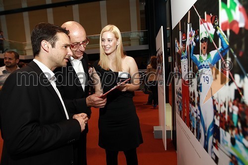 Danilo Ferjančič, generalni direktor Porsche Slovenija d.o.o., Heinz Slesak, direktor Porsche Slovenija d.o.o., ...