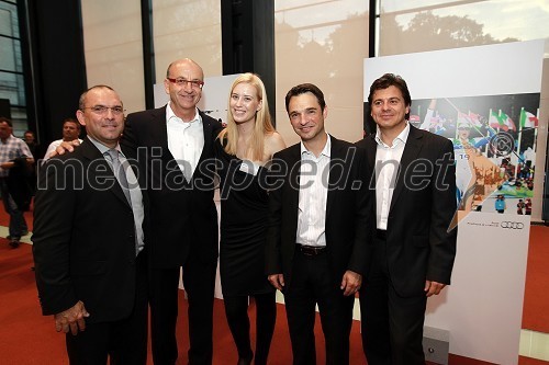 ..., Heinz Slesak, direktor Porsche Slovenija d.o.o., ..., Danilo Ferjančič, generalni direktor Porsche Slovenija d.o.o in ...