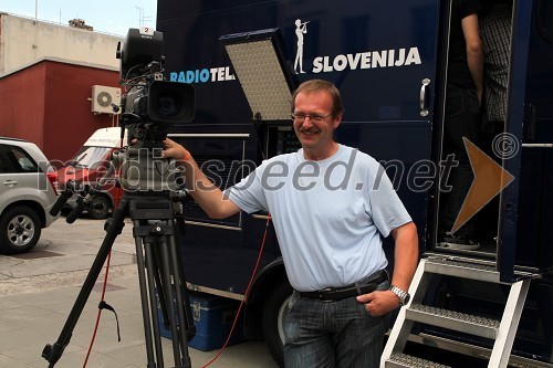 Branko Majer, snemalec TV Koper