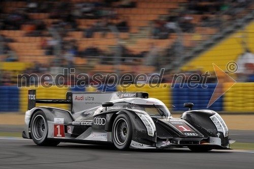 Audi R18 TDI je zmagovalec vzdržljivostne dirke 24 Hour Le Mans