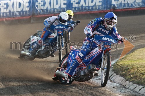 Greg Hancock (ZDA), Jason Crump (Avstralija), Nicki Pedersen (Danska)