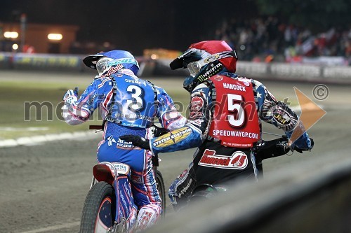 Jason Crump (Avstralija) in Greg Hancock (ZDA)