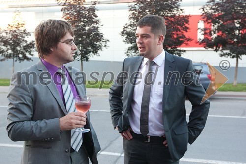Branko Rožman, odvetnik in Benjamin Mirt, vodja prodaje lastnih programov Stilles d.o.o.