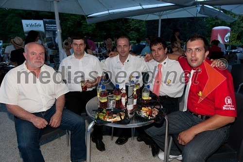 Barbana team: Milan Pohar, Boštjan Brinjovc, Miha Smolej, Rok Murnik in Janez Peternel