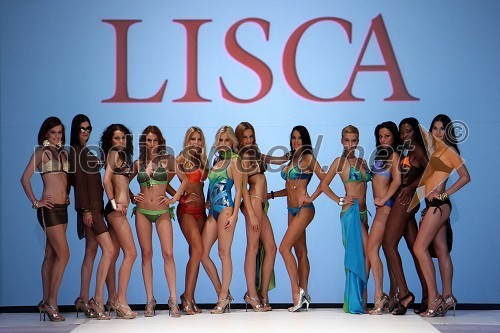 Petra Erjavec, manekenka, Tjaša Ambrož, manekenka, Nina Kočar, manekenka, Anamarija Avbelj, Miss Universe Slovenije 2008, Tina Katanić, Kraljica Hrvaške 2006, Natalija Osolnik, manekenka, Nika Globokar, manekenka, Iris Mulej, manekenka, Samanta Škrjanec, manekenka, Rima Salman, manekenka, Bali Lawal, manekenka, Sandra Arpovič, manekenka