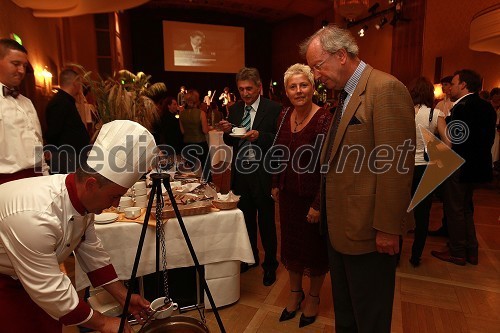 Danilo Čurman, kuhar Terme 3000, Jože Duh, direktor Terme Dobrna, Ivanka Ajlec, direktorica Terme 3000 in dr. Erwin Kubesch, avstrijski veleposlanik v Sloveniji