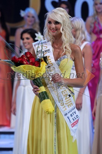 Ana Žigante, 2. spremljevalka Miss Slovenije 2011