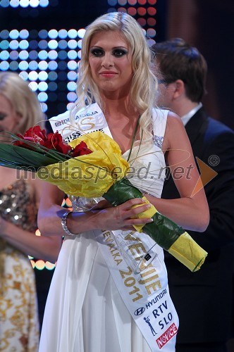 Tjaša Vezjak, 1. spremljevalka Miss Slovenije 2011
