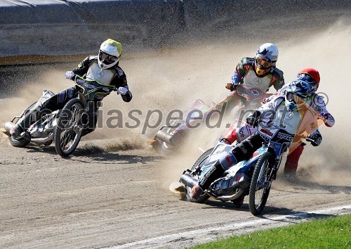 Kai Huckenbeck, Nemčija, Mikkel Bech Jensen, Danska, Dino Kovačić, Hrvaška in Bartosz Zmarzlik, Poljska