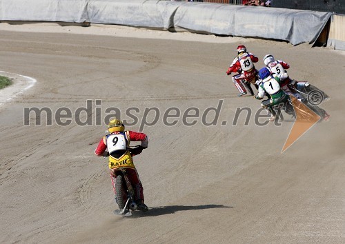 Matic Ivačič, Slovenija, Piotr Pawlicki, Poljska, Artur Czaja, Poljska in Bartosz Zmarzlik, Poljska