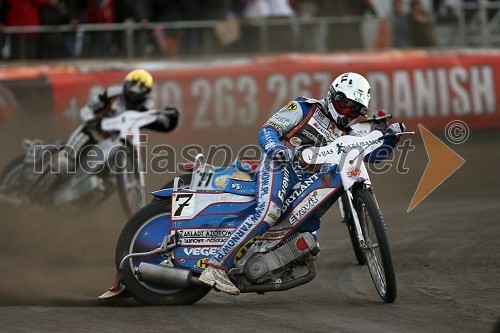 Tomasz Gollob (Poljska),Jaroslaw Hampel (Poljska) in Lee Richardson (VBR)