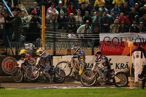 Kasts Podžuks (Latvija), Hans Andersen (Danska),Andreas Jonsson (Švedska) in Bjarne Pedersen (Danska)