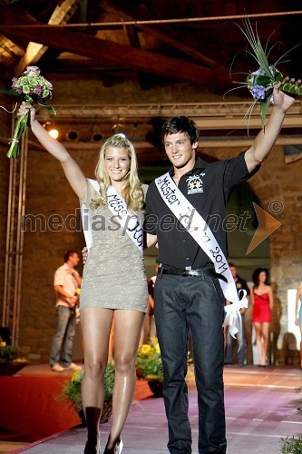 Romina Ražem, Miss Kopra 2011 in Renej Humer, Mister Kopra 2011