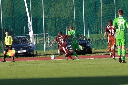 ..., Rok Brajič,, Triglav, Patrick Ochs, VfL Wolfsburg, Enis Đurkovič, Triglav, Robin Knoche, VfL Wolfsburg