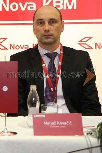 Matjaž Kovačič, predsednik uprave NKBM