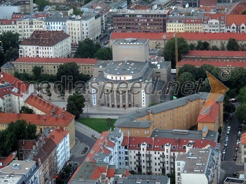 Razgled iz Berlinskega televizijskega stolpa