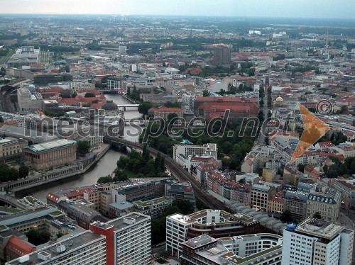 Razgled iz Berlinskega televizijskega stolpa