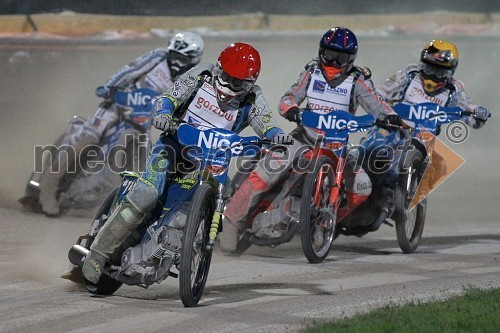 Matej Žagar (Slovenija), Antonio Lindback (Švedska), Andreas Jonsson (Švedska), Emil Sayfutdinov (Rusija)