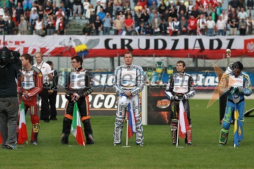 Guglielmo Franchetti (Italija), Mattia Carpanese (Italija), Matej Žagar (Slovenija), Janusz Kołodziej (Poljska), Antonio Lindback (Švedska)