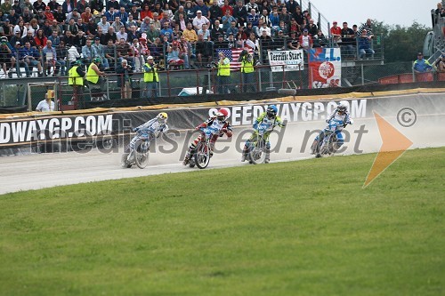 Matej Žagar (Slovenija), Magnus Zetterstrom (Švedska), Kenneth Bjerre (Danska), Emil Sayfutdinov (Rusija)