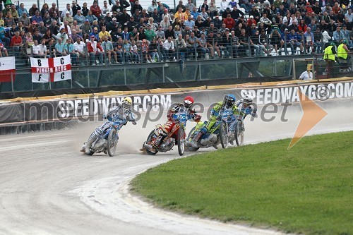 Matej Žagar (Slovenija), Magnus Zetterstrom (Švedska), Kenneth Bjerre (Danska), Emil Sayfutdinov (Rusija)