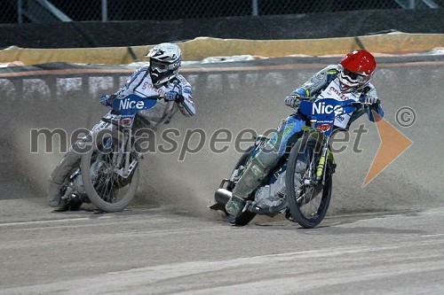 Matej Žagar (Slovenija) in Antonio Lindback (Švedska)