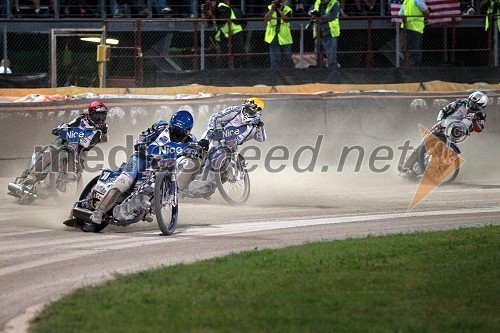 Janusz Kołodziej (Poljska), Fredrik Lindgren (Švedska), Matej Žagar (Slovenija) in Chris Harris (Velika Britanija)