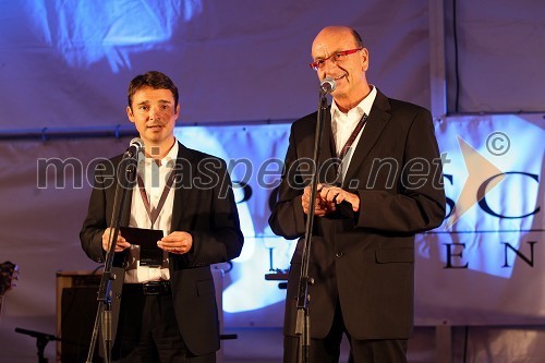 Danilo Ferjančič, generalni direktor Porsche Slovenija d.o.o. in Heinz Slesak, generalni direktor Porsche Slovenija d.o.o.