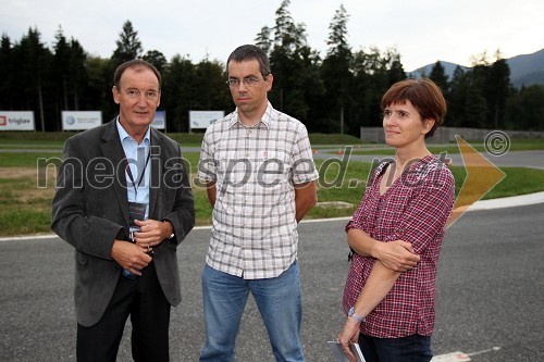 Frenk Tavčar, direktor Group Sales pri Porsche Slovenija d.o.o., ... in ...