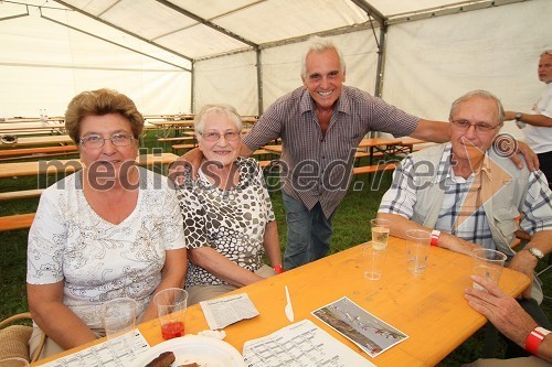 Majda Svečnik, Vera Hobacher, Viktor Planinšec in Peter Koberl