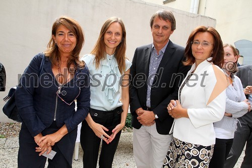 Maria Silvana Bagnato, atašejka veleposlaništva Italije, Nataša Kosi, EPK, 	Tomaž Kancler, podžupan Mestne občine Maribor in Suzana Žilič Fišer, generalna direktorica Zavoda Maribor 2012 - EPK