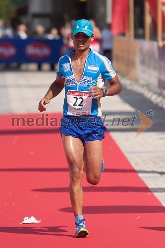 2. Eko maraton Maribor, tekaški maraton, tekači