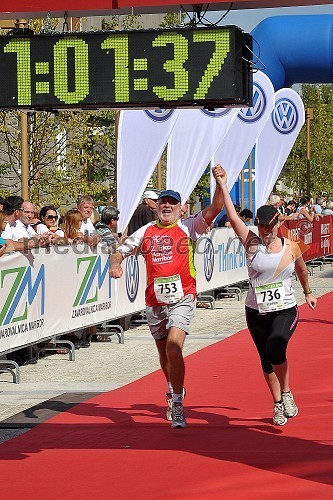 2. Eko maraton Maribor, tekaški maraton, tekači