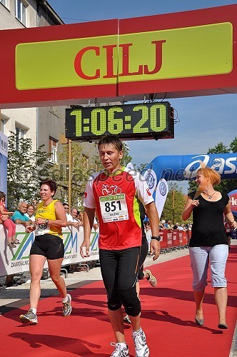 2. Eko maraton Maribor, tekaški maraton, tekači